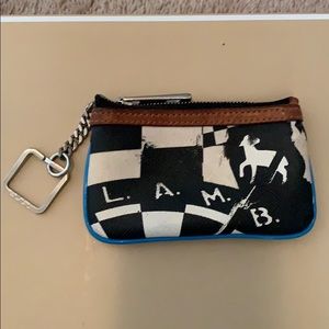 L.A.M.B. By Gwen Stefani coin purse key chain